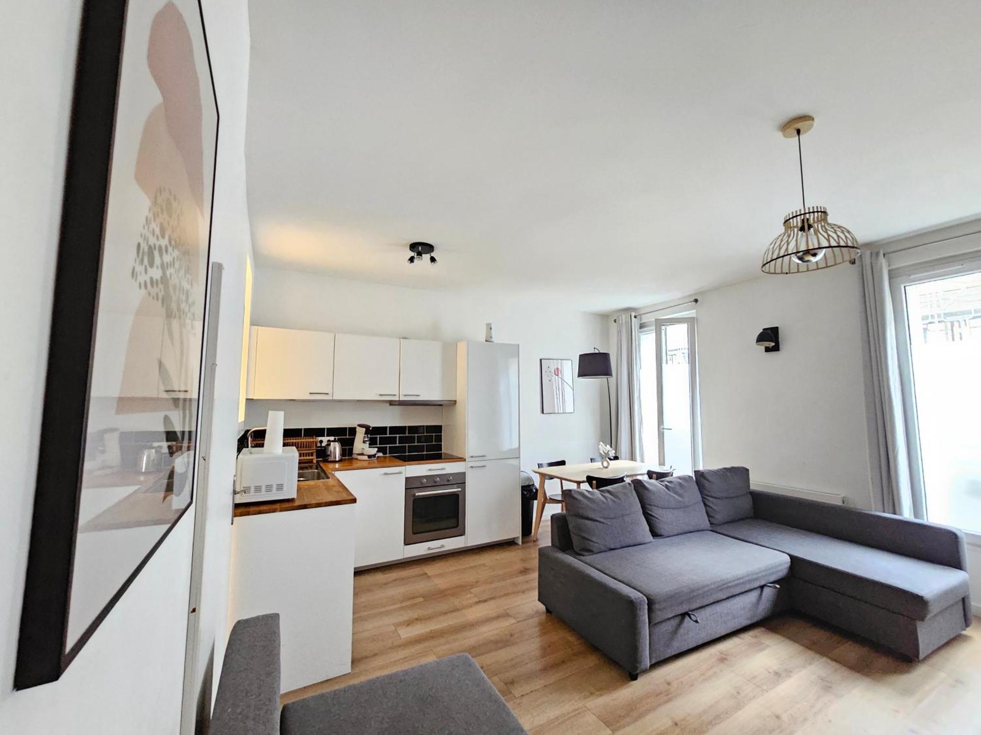 *Appartement Moderne/2 Minutes Du Metro* Saint-Ouen  Buitenkant foto