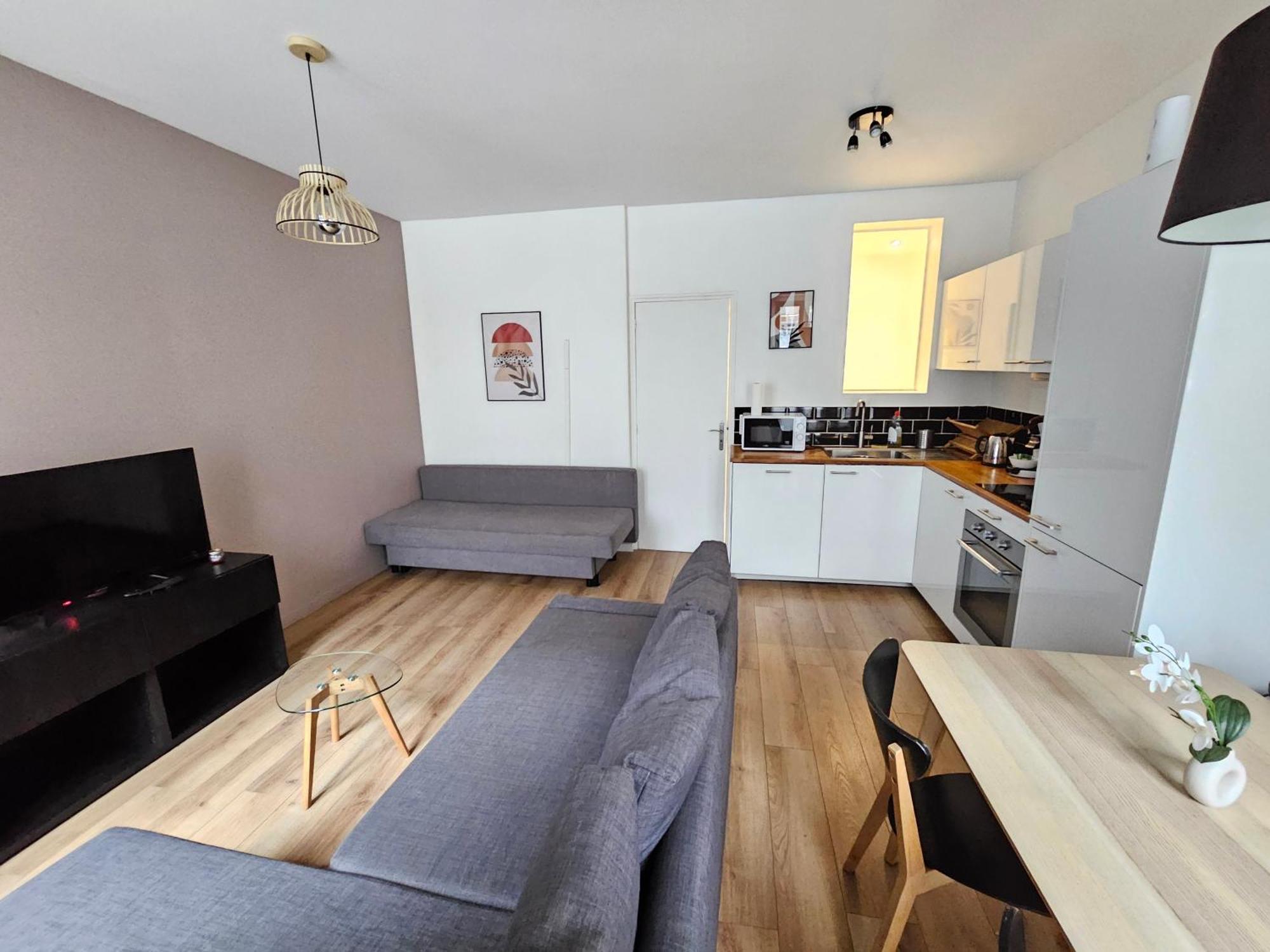 *Appartement Moderne/2 Minutes Du Metro* Saint-Ouen  Buitenkant foto